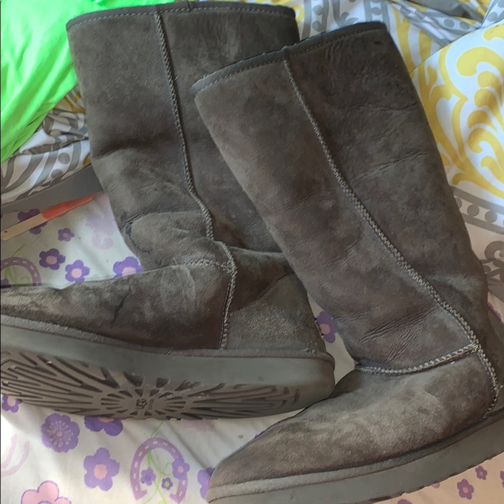 uggs long (grey)